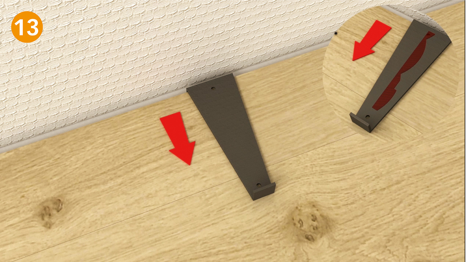 Abb. 13 Lindura verlegen mit Masterclic Plus Abb. 13 Lindura verlegen mit Masterclic Plus